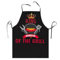 Bib Apron BBQ Master Rey Del Parrillero Unisex Para Cocina Chef Barbecue Amante Tablier Cuisine Para Cocinar Hornear Jardinería - details 0