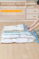 Pack de 12 Bolsas de Almacenamiento Al Vacío - Ahorro de Espacio - Ropa para Guardarse-Redones-Mantas-Bomba - details 5