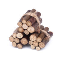 3 Bundles De Madera Para Fogata En Miniatura Para Casa De Muñecas 1:12 Decoración De Fiesta Y Vida En La Casa Accesorios De Juguete - details 1