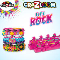 CRA-Z-LOOM,ESTUDIO BRAZALETS LET'S ROCK, Crea Tus Propias Pulseras (ColorBaby 47918) - details 1