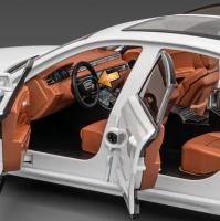 Coche De Colección Audi A8 De 1/24 En Metal Con Luz Y Sonido Puertas Abatibles Regalo Para Chicos Juguete De Movimiento Hacia Atrás - details 13