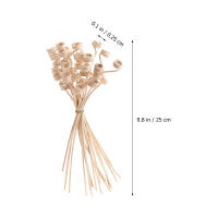 20 Pcs De Varillas De Aromaterapia Para Disipador De Aceites Esenciales Herramienta De Madera Para El Hogar Accesorio De Difusor De Fragancia - details 2
