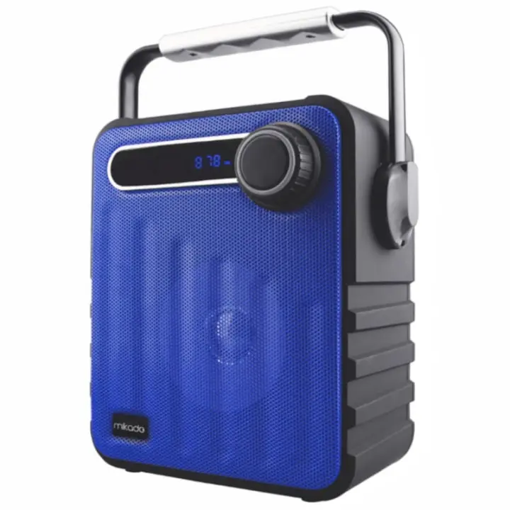 Pro Stima SAB 7053 Azul/Negro/Rojo - Altavoz Bluetooth Radio Tarjeta SD - 1
