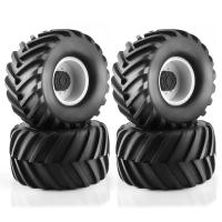 Juego De 4 Piezas De Ruedas Y Neumáticos De Goma Para Coche De Montaña RC 1/10 Tamiya HSP HPI Kyosh Compatible Con Kyosho Tamiya - details 2