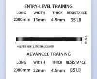 Set De Bandas De Resistencia Para Ejercicio De Peso Corporal Y Terapia Física Ayuda En Tiraje De Agarre Bandas Elásticas Para Entrenamiento En Casa - details 13