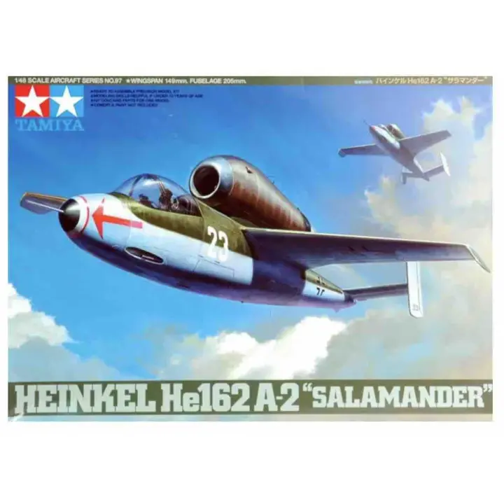 Heinkel HE 162 A2 "Salamander" Tamiya-61097 - 1