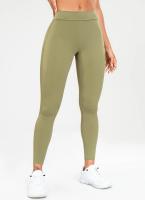 Pantalones De Yoga V-Forma Alta Rebound Levantamiento De Caderas Pleated Sudaderas Entrenamiento Correr Fitness Leggings De Yoga Para Mujer Cintura Elástica Material Poliéster Sin Bolsillos Transpirables Y Cómodos - details 24