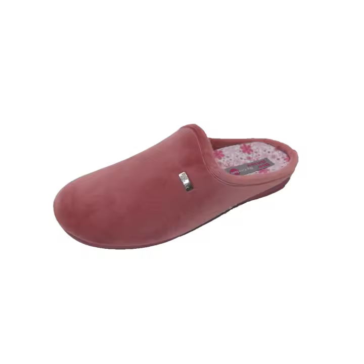 Cosdam Zapatillas Casa Mujer Biorelax Plantilla Ortopédica Extraíble Suapel Rosa Salmón/azul Azafata - 1