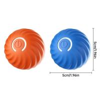Bola De Juguete Para Perros Automática Moverse Saltando Rodar USB Inteligente Interactivo Chomp Para Puppies Material Plástico - details 6