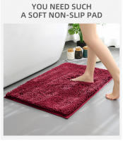 Alfombra Antideslizante De Baño Ultra Gruesa Y Densa De TPR Alfombrilla Para Puerta Y Entrada Alfombra De Sala De Estar Y Dormitorio Resistente Al Agua Y a La Paja Para Adultos - details 6