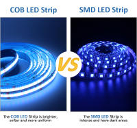 Tira De LED COB Flexible DC24V 840 LEDs 12mm 5 En 1 Alta Intensidad RGB CCT Para Decoración De Habitaciones IP20 Dimmable - details 6