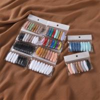 Conjunto De 8 Broches De Alta Calidad Elegantes Para Bufanda Y Hijab Color Sólido Pin De Seguridad Plástico Y Aleación Tamaño Aproximado De 4cm - details 5