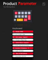 Programable totalmente caliente interruptor mecánico intercambiable 7 color RGB luz Juego Mini teclado - details 8