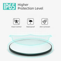 Lámpara De Techo LED Ultra Delgada 30W Moderna Para Sala De Estar Dormitorio Cocina 220V Color Negro Control Remoto Dimmer - details 4