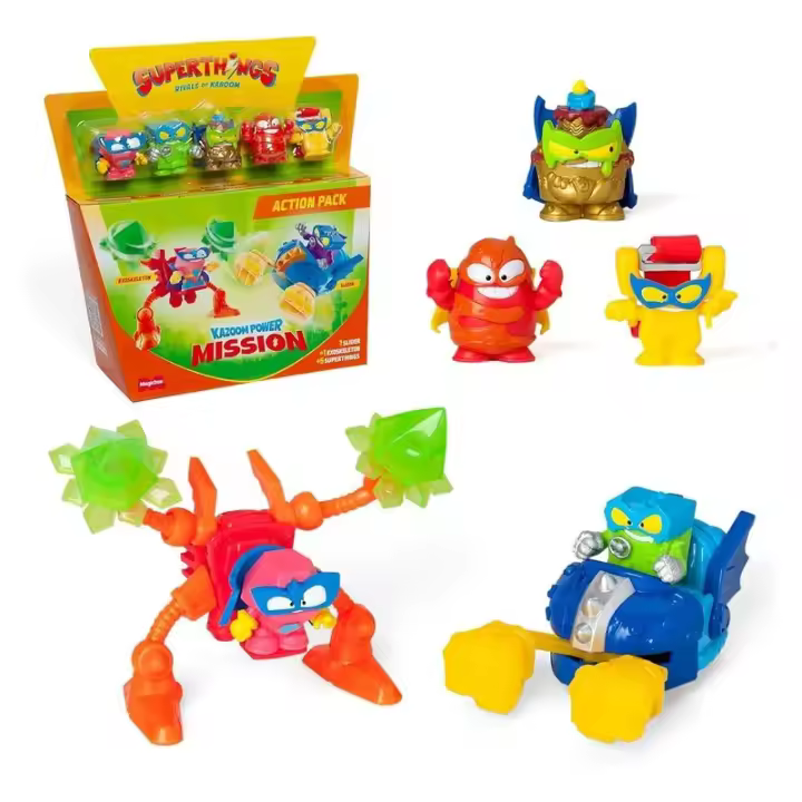 SuperThings Kazoom Power Mission Pack 2-4 Naranja 41093 MAGIC BOX - 1