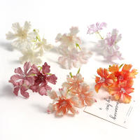 5/10Pcs Flores Artificiales De Seda Para Decoración De Bodas Y Hogar Accesorios De Manualidades Y Scrapbook Regalo - details 9