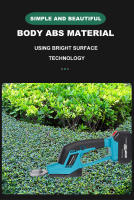 Podadora De Barril Inalámbrica Para Batería Makita 18V 2-en-1 Mini Portátil Eléctrica Para Cortar Grama Y Trabajar En Jardín - details 14