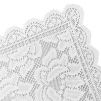 Corredor De Mesa De Encaje Floral Francés Nordic Blanco Decorativo Para Mesa De Café Y Armario De Televisión - details 2