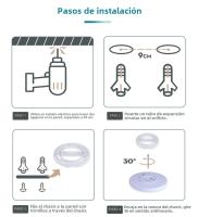 Lámpara De Techo LED Moderna Con Sensor De Movimiento 20W 30W 40W 110V 220V Luz Inteligente Para Sala De Estar Instalación Suelta Material PC Y PVC - details 9