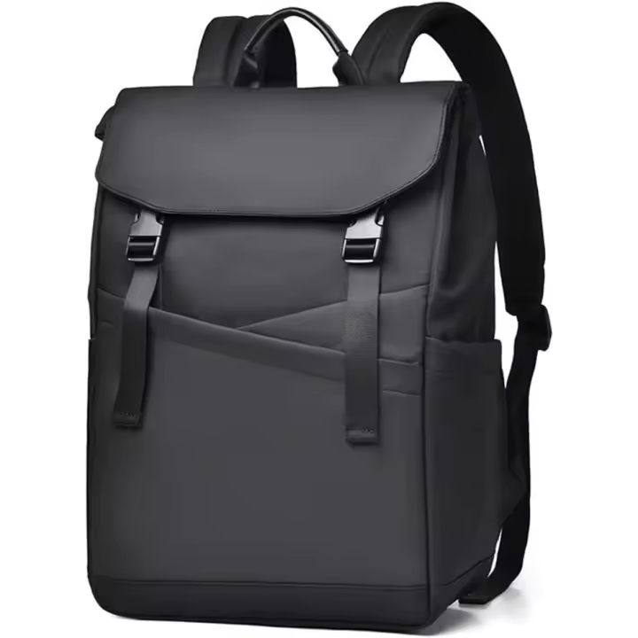 Mochipa Ligera para portáthil de 15,6 pulgadas para hombre y Mujer, ideal para Negocios, Trabajo, Viajes (Negro) - 1