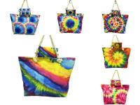 MEJORADA Bolso de Playa Grande con Estampado Multicolor y Monedero - details 0