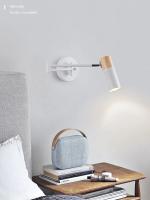 Lámpara De Pared Moderna Para Sala De Estar Y Dormitorio Con Diseño Creativo De Rocking Arm Iluminación Telescópica Plegable Para Lectura Instalación En La Pared Incluye Bombilla - details 0