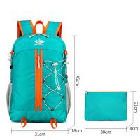 Mochila Multifuncional Ultra-Ligera Para Montar En Bicicleta Y Viajes Capacidad Grande Dacron Plegable Material De Nylon Unisex - details 0