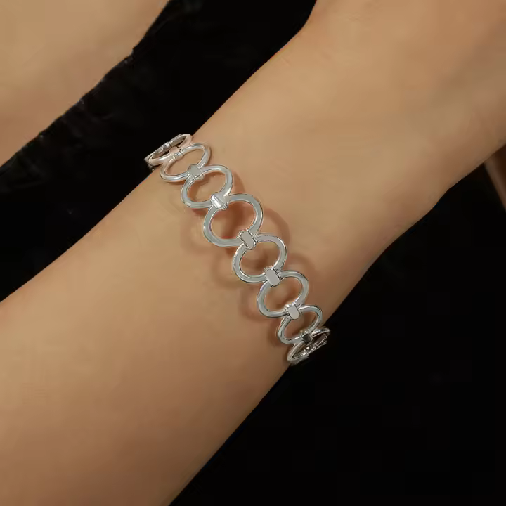 2025 Nueva Fashion Caliente Cadena de Cuentos pequeñas pulsera de estilo clásico para Damas FINAS Joyas - 1