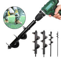 Auger De Plantador Espiral Broca Herramienta De Jardín Para Plantar Flores Y Plantas Corte De Agujeros Accesorios De Jardinería - details 0