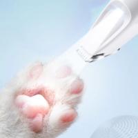 Afeitadora Eléctrica Para Pies De Mascotas Con Luz Trimmer De Pelo Para Gatos Y Perros Herramienta De Cuidado Y Aseo Para Animales - details 3