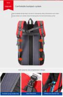 Mochila De Viaje Impermeable De Nylon Para Hombres Y Mujeres Mochila De Escuela Deportiva Al Aire Libre Mochila De Senderismodetails 3