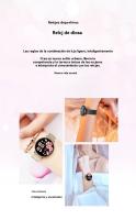 Smartwatch para Mujer - 1.39" Pantalla Táctil IPS, Impermeable, Multifuncional, 230mAh Batería, Compatible con iOS, Monitoreo de Salud (Ritmo Cardíaco, Sueño, Oxígeno en Sangre) - Estilo Deportivo, correa de acero dorada - details 7