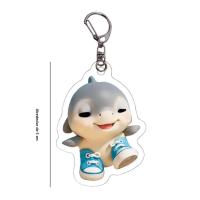 Colgante De Buceo De Animales Divertidos 2D En Acrílico Para Mochila Colgante De Billetera De Dibujos Animados Regalo Para Fans - details 10