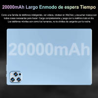Versión Global, Nueva Red, 20000mAh, Tablet Android 2025, 16GB + 1TB, 10,1 Pulgadas, 14 Núcleos, Android 13,0, Wifi - details 6