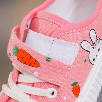 Zapatos De Lona Para Niños Y Niñas Negros Con Dibujos Ligeros Y Transpirables Antideslizantes Para Todas Las Estaciones Talla True Fit - details 4