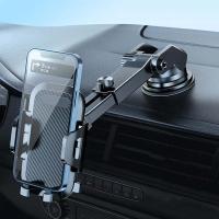 Soporte De Teléfono Móvil Para Coche Universal Adhesivo En Ventosa Clip Para iPhone Xiaomi Huawei Samsung Accesorios De Coche Negro - details 0