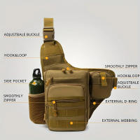 Bolsa De Hombro Táctica Para Acampar Y Escalar Para Hombres Ciclismo Senderismo Viajes Deportes Al Aire Libre Molle Pesca Bolsa De Cintura Unisex - details 5
