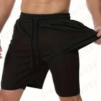 Nuevos Shorts De Playa Para Hombres Entrenamiento De Fitness Verano 2 En 1 Secado Rápido Gimnasio Correr Deporte Al Aire Libre Pantalones Cortos De Deporte Para Hombres - details 27