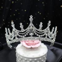 Diadema De Novia Barroco Lujo Geométrica Con Cristales Grandes Y Diamantes Para Baile De Graduación Y Bodas Accesorios De Cabello Para Mujeres - details 2