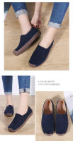 Zapatos De Ballet Para Mujer Loafers Slip on Microfibra Retro Casuales Transversales Antideslizantes Talla Fiel Para Primavera - details 5