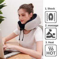 Masajeador De Cuello Recargable En Forma De U Almohada Multifuncional Portátil Para Hombros Masajeador De Cervical Relaxante Para Casa Coche Exterior - details 3