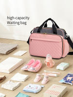 LEQUEEN New Style Waterproof Diaper Bag Black Large Capacity Travel Bag Multifunctional Maternity Mother Baby Stroller Bags - details 7