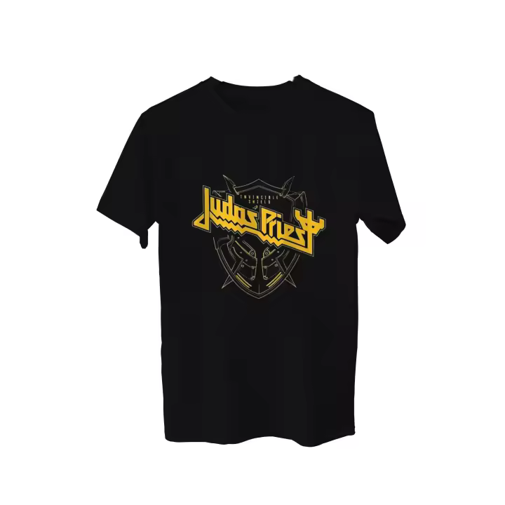 Camiseta Judas Priest. Musica. Rock and Roll. Heavy Metal. Painkiller. British Steel. Invincible Shield. Varios colores. Todas las tallas. - 1