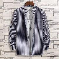 Camisa De Patoleta Para Hombre Con Manga Larga Para Uso Formal Y Casual Estilo Casual Inteligente Cuadros Talla Única - details 12