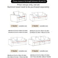 Funda De Sofá Universal Elástica Y Plisada Protección Moderna Sencilla Para Sala De Estar Dormitorio Hotel Material Poliéster - details 0