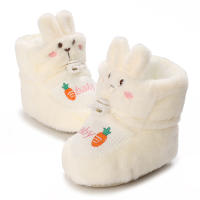 Botas De Nieve Para Bebés Recién Nacidos De Algodón Antideslizantes Y Cálidas Zapatos Para Caminar Infantiles Con Peluche - details 94