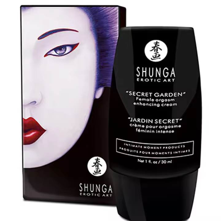 Shunga Crema Orgasmica Femenina Secret Garden 30ml - 1