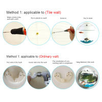 Acuario De Acrílico Colgante Para Peces Decorativo Contenedor Para Pared Con Material De Plástico De Marca WALFRONT - details 6