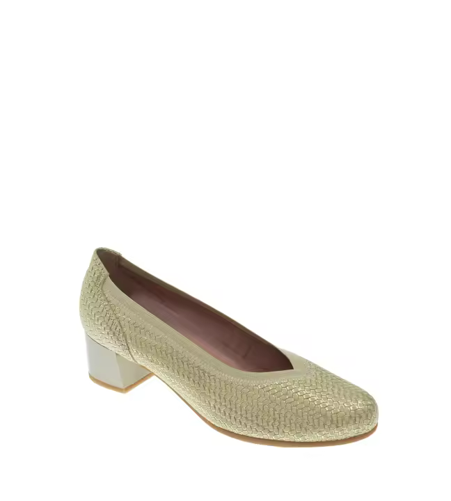 PITILLOS Zapato Tacon en piel medio de 5cm - 1