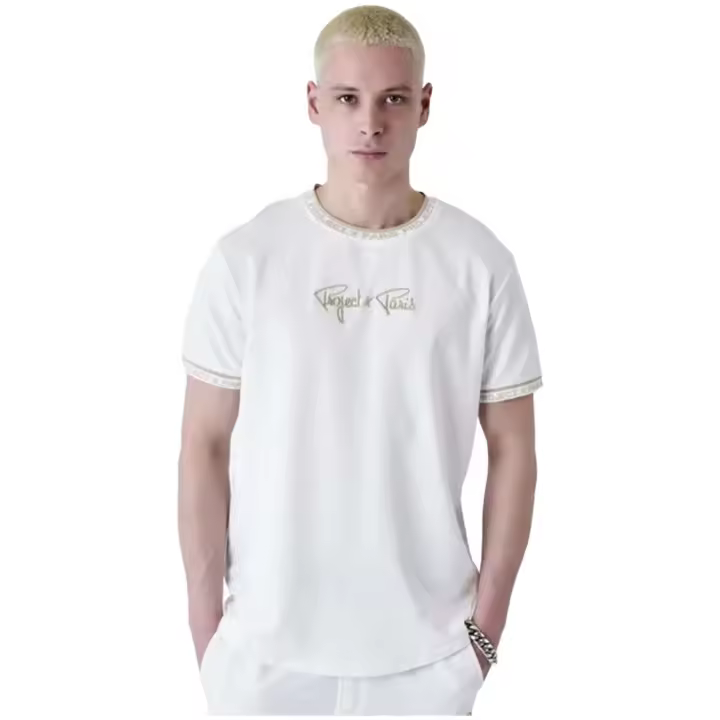 Camiseta de Manga Corta Project X Paris  para hombre en color beige - 1